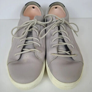 MOZO grey leather tennis shoes